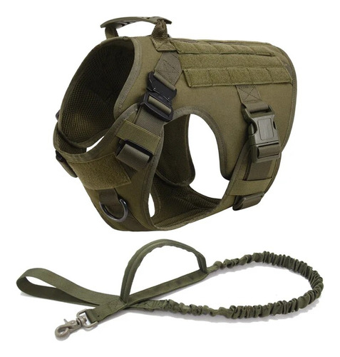 Cinturón Táctico Militar Para Mascotas Shepherd Golden