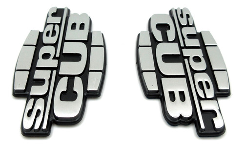 Calcomanía Con Logo Super Cub Para Honda C70 90 C125 Abs