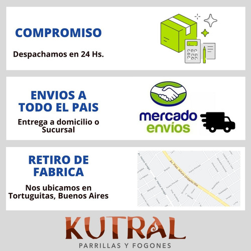 Combo Plancha 2 Hornallas + Tapas Kutral