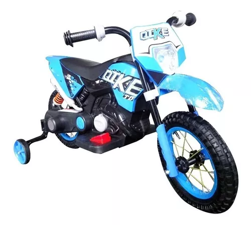 Moto Elétrica Infantil Cross Motoca 2 Rodas 6v Até 25kg