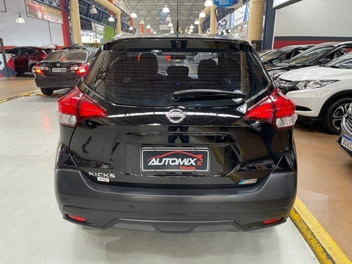 Imagem 13 de 14 de Nissan Kicks S Cvt Preta 2018