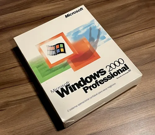 Microsoft Windows 2000 Professional Box Cd Original | MercadoLivre