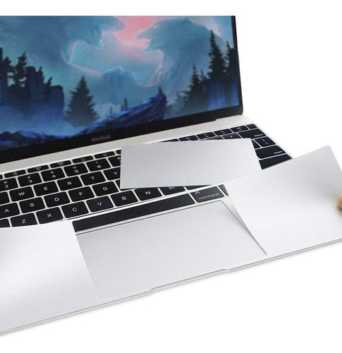 Protector Palmguard Trackpad Macbook Todos Los Modelos Plata