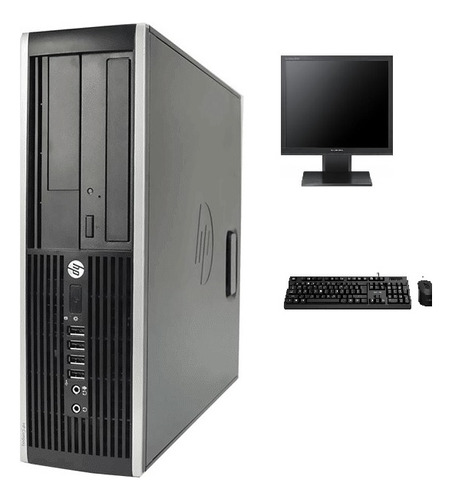 Equipo Computadora Pc Hp 8300 I5 16gb 240gb+1tb +monitor 19  (Reacondicionado)