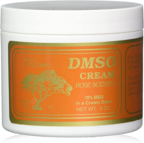 Dmso Crema Con Aroma De Rosa 4 Oz 