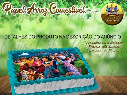 Princesas Disney M03 - Papel De Arroz Para Bolo Comestível