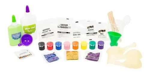 Imagen 3 de 6 de Set Para Hacer Experimentos Con Slime Super Slime Lab