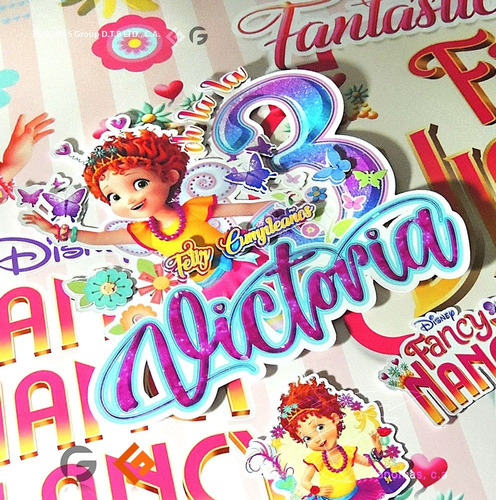 Afiches Pancartas Fancy Fiestas Cumpleaños Piñatas Evento 
