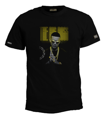 Camiseta Daddy Yankee Reggaetón Rap Hip Hop Bto