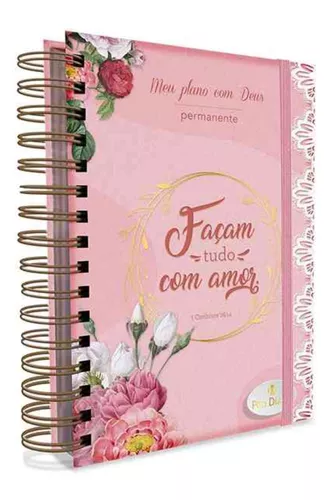 Planner Meu Plano com Deus capa Infinitamente Mais - Livraria Evangélica  Online