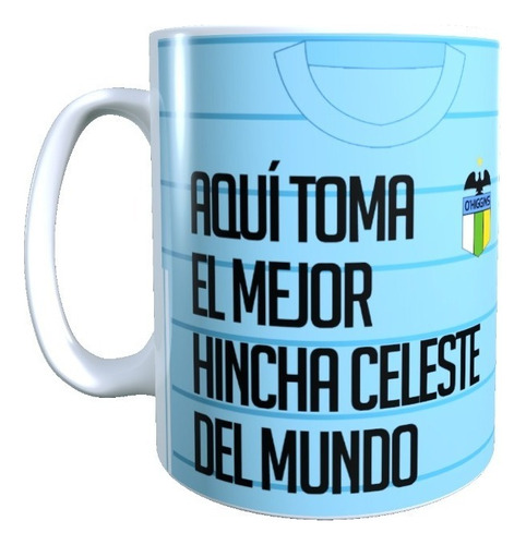 Taza O Higgins Personalizada Con Apellido Mejor Hincha