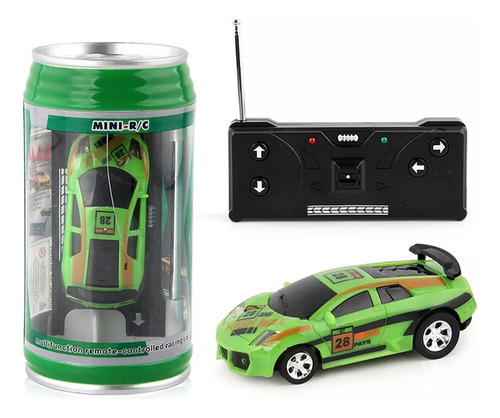 Mini Coke Can Rc, Radio, Control Remoto, Microcoche De Carre