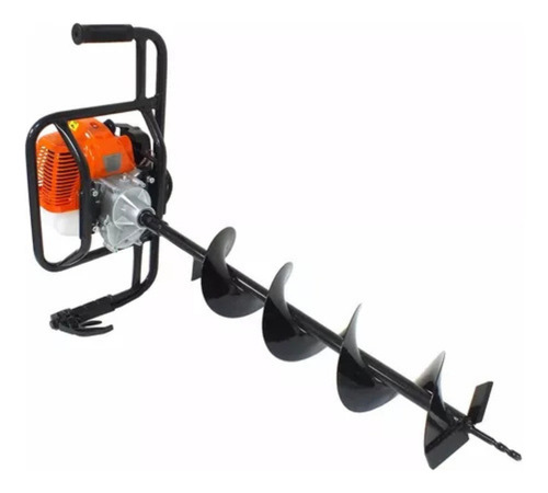 Perfurador Solo Trado Gasolina C/3 Brocas + Extensão 100cm