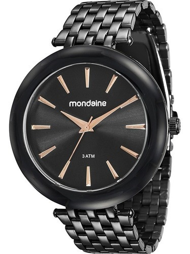 Relógio Mondaine Feminino Analógico 76559lpmvpe4 Preto