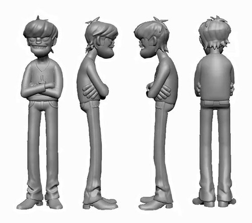 Figura Murdoc - Gorillaz Impreso 3d - Optima Calidad!