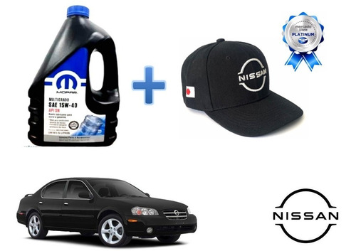 Garrafa Aceite Mopar + Gorra Nissan Maxima 2002 A 2003