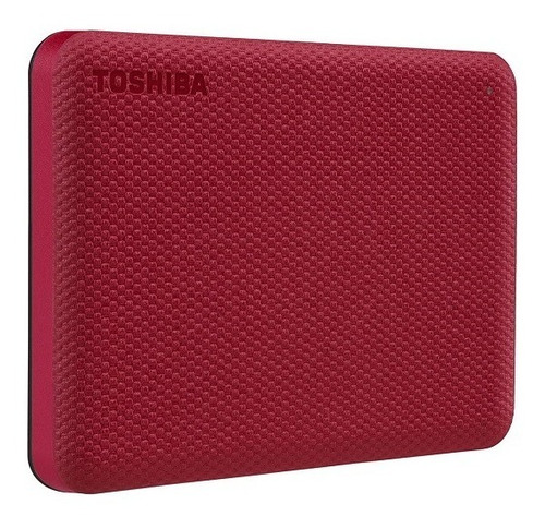 Disco Duro Externo Toshiba Canvio Advance V10,2 Tb, Rojo