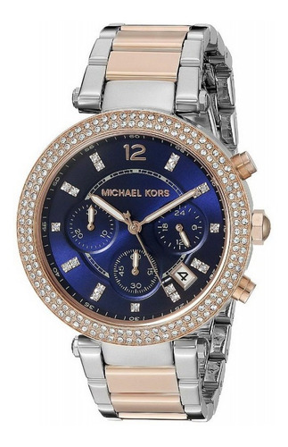 Reloj Michael Kors Mk6141 Blue Original 2023