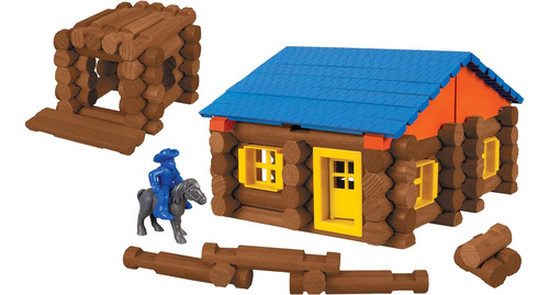 Juego De Construccion Oak Creek Lodge Lincoln Logs 137 Pi...