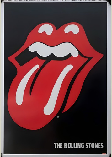 269# Cuadro 30x40 Rolling Stones Vinilo Mdf Listo P/ Colgar