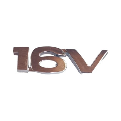 Emblema Chevrolet 16v De Aveo Lateral Cromado