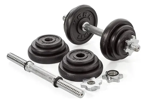 Pesas De Mano 20 Kg Con 12 Discos Ajustables