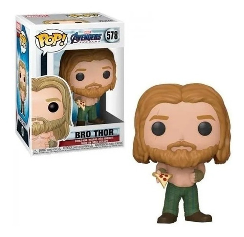 Funko Pop 578 Avengers Endgame - Thor W/pizza Original