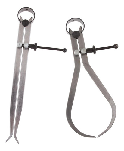 Pacote De 2, Bússolas De Aço Carbono Com Pinça Interna