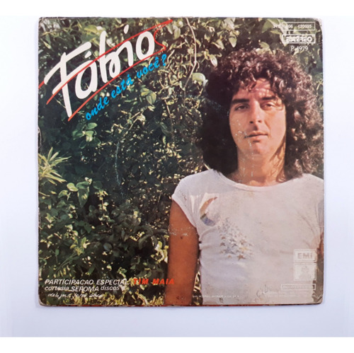 Ep Compacto Fábio Até Parece Que Foi Sonho Disco Vinil 1979