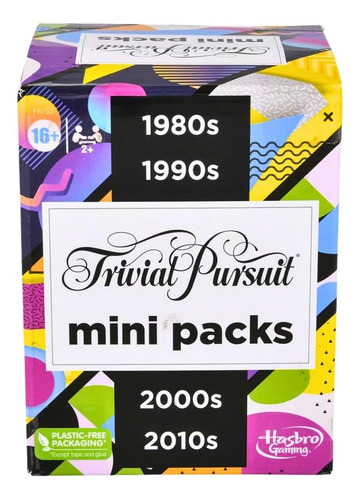 Trivia Game Hasbro Gaming Trivial Pursuit Minipacks X4