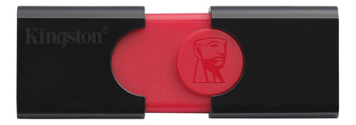 Pendrive Kingston DataTraveler 106 DT106 32GB 2.0 negro y rojo