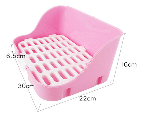 Caja De Arena Para Conejos, 2 Uds., Jaula Para Orinal Para