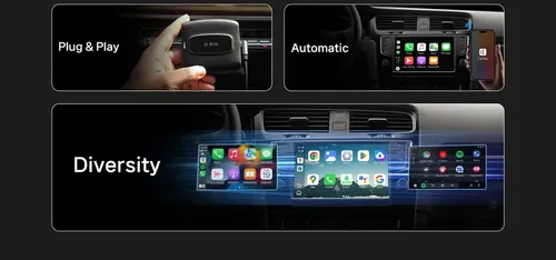 Kozu Wireless Aibox Auto E Carplay 4g+64g 3 Em 1 | MercadoLivre