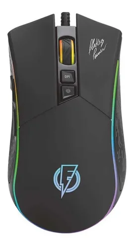 Mouse Gamer ELG Epic Flakes Power 4800 Dpi Novo