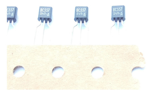 Bc557 Transistor Pnp 45v 100ma Bc557a Kit Con 4 Piezas (Usado)