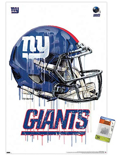 Trends International Nfl New York Giants - Drip Helmet 20 Wa