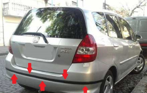 Honda Fit 2003 / 2008 Protectores De Paragolpes Molduras !!! Walrod306