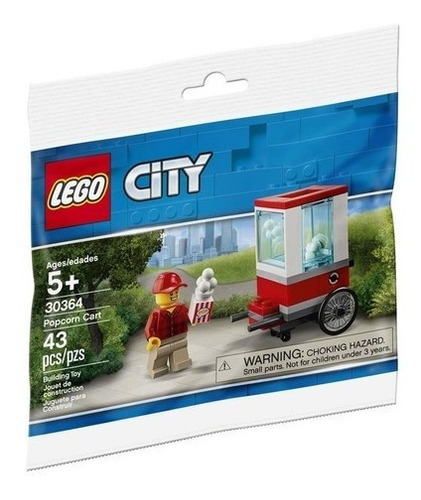 Lego Carro De Palomitas De Maíz Polybag City 30364