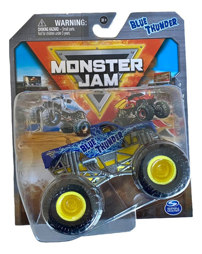 Monster Jam - Vehiculo 1:64 Surtido 58757 - Blue Thunder