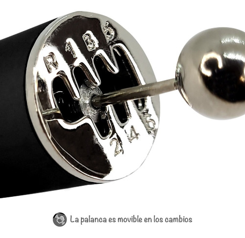 Imagen 2 de 7 de Llavero Palanca De Cambios Metal