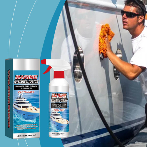 Spray De Limpeza De 120 Ml De Cera De Espuma Marinha Marine
