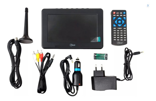 Mini Tv Digital Portatil Isdb-t, Bt, Usb, Sd Recargable
