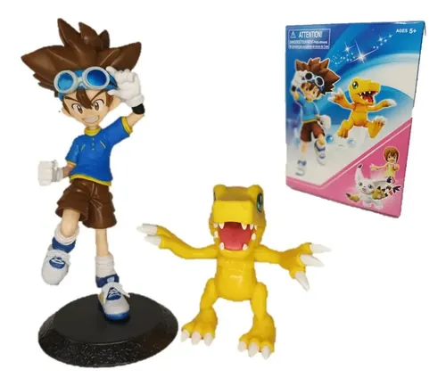 TAMASHII NATIONS Figuart Zero – Taichi & Agumon – Digimon Adventure Tri – Statua Da Collezione