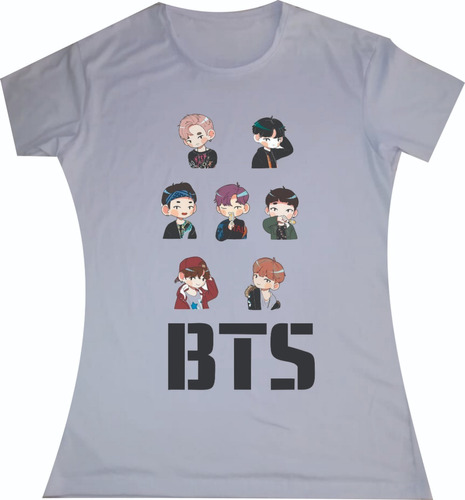 Camisetas Grupo Bts By Corea 3