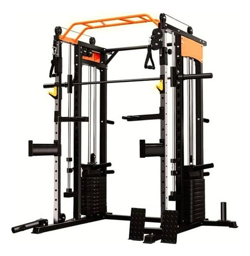 Rack Multifuncional Con Crossover Y Smith Gym / Gimnasio