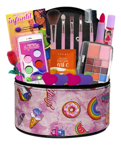 lifcasual Kit de maquiagem para meninas para crianças Conjunto