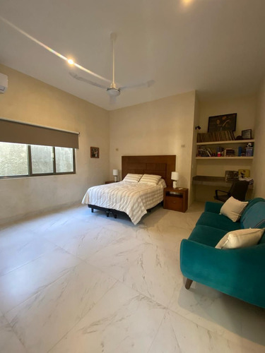 Casa Tipo Hacienda De Un Piso De 4 Recamaras En La Ceiba 2, Dzibilchaltún