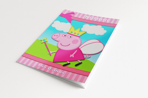 Para Colorear Editable Imprimible Peppa Pig