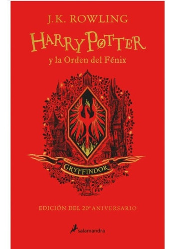 Harry Potter Y La Orden Del Fenix - Gryffindor - J. K. Rowli