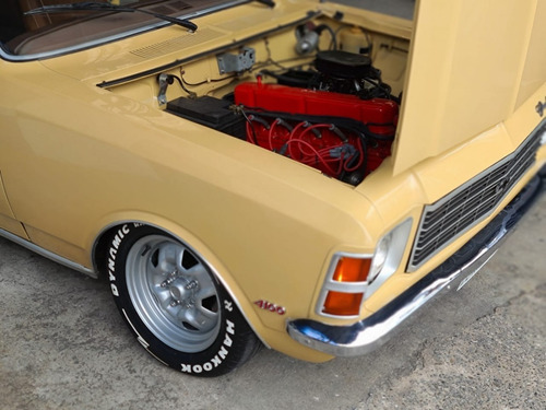 Gm Opala Coupé 4.1 (6 Cilíndros) 1976 Placa Preta